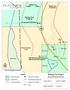 Figure 9: Ronda Mine Workings